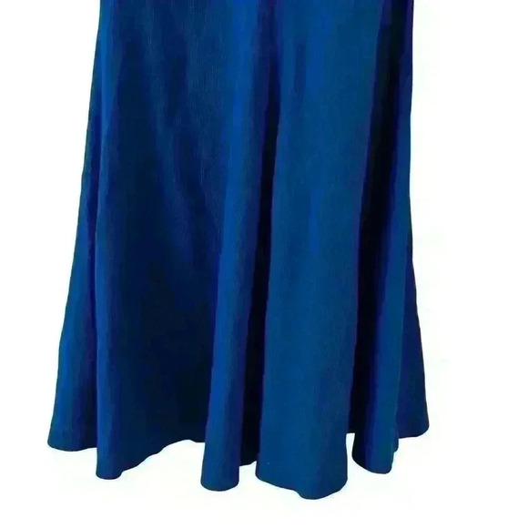 Zara Lapel Collar Rib Dress M - Picture 8 of 10